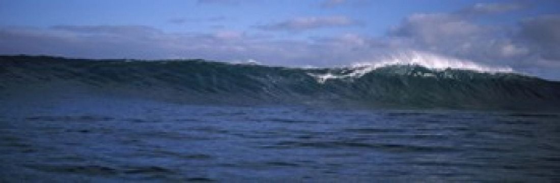 Surfer in the sea Maui Hawaii USA Canvas Art - Panoramic Images (18 x 6)