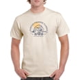 thumbnail image 1 of Surfers Paradise Lineart T-Shirt Men -Image by Shutterstock, Male x-Large, 1 of 4