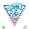 thumbnail image 1 of Surfers Wave - 8" Vinyl Sticker - For Car Laptop I-Pad - Waterproof Decal, 1 of 1