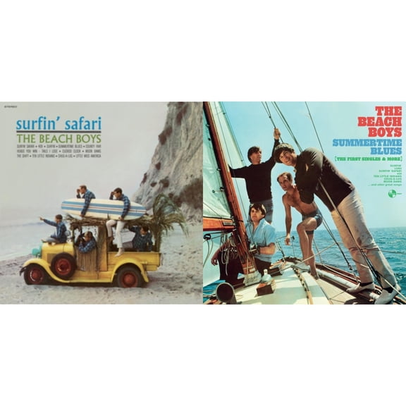 Surfin' Safari (180G/Crystal Clear LP Vinyl) & Summertime Blues - The First Singles & More (Limited Edition)
