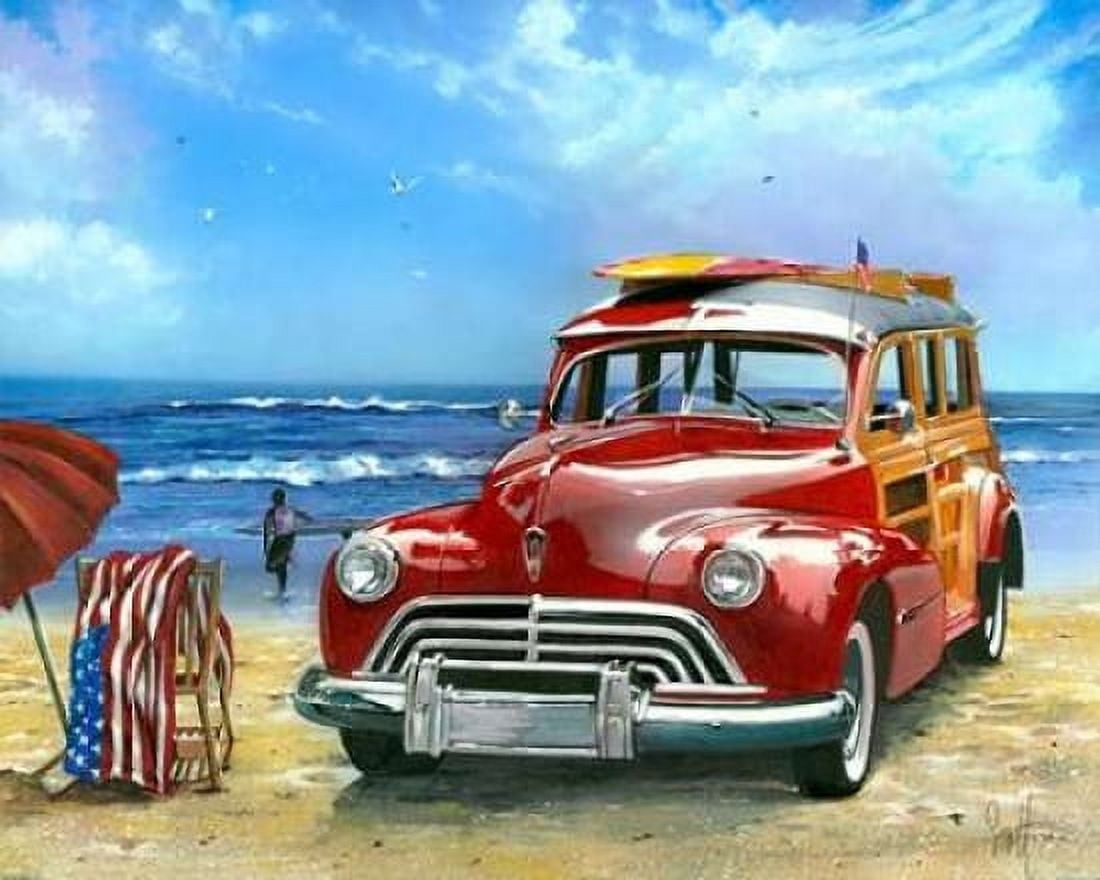 Surfin?USA Canvas Art - Scott Westmoreland (24 x 30)