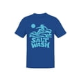 thumbnail image 1 of Surfing Adventure - Salt Wash Men's T-shirt Blue, 1 of 3