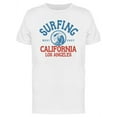 thumbnail image 1 of Surfing California Design T-Shirt Men -Image by Shutterstock, Male Medium, 1 of 2