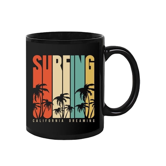 Surfing, California Dreaming Mug Unisex's -Image by Shutterstock