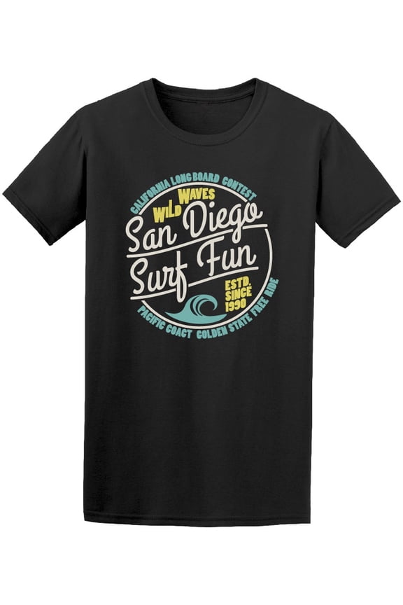 Surfing California Surfers Sport Tee Men's -Image by Shutterstock
