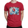 thumbnail image 1 of Surfing Cool ICEE Bear - Arctic Wave Chill Graphic Men's T-shirt, 1 of 4