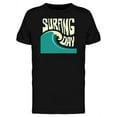 thumbnail image 1 of Surfing Day Big Ocean Wave T-Shirt Men -Image by Shutterstock, Male Small, 1 of 4