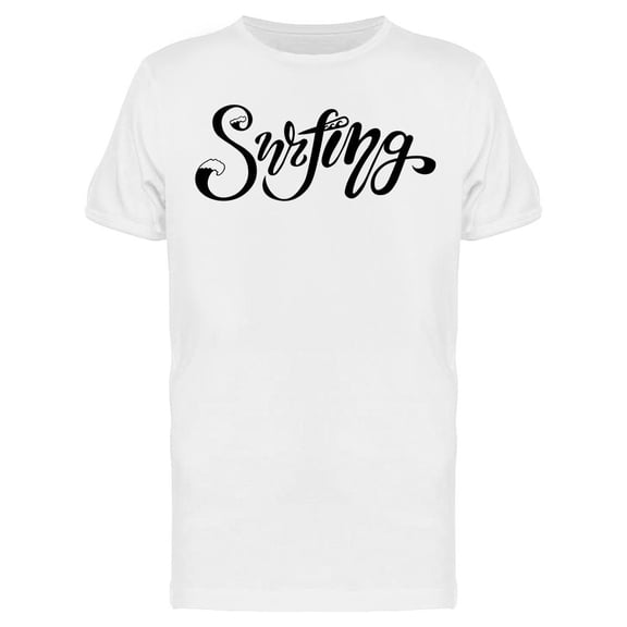 Surfing Design T-Shirt Men -Image by Shutterstock, Male 3X-Large