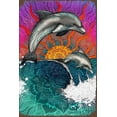 thumbnail image 1 of Surfing Dolphin Sunset 70 Pieces Wooden Jigsaw Puzzles For Adults- Suitable For All Puzzle Toy Enthusiasts, Educational Educational Art Collectibles, 1 of 6
