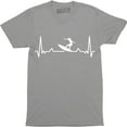 thumbnail image 1 of Surfing Heart Beat Pulse Surf Board Accessory Surfer birthday funny T-Shirt, 1 of 4