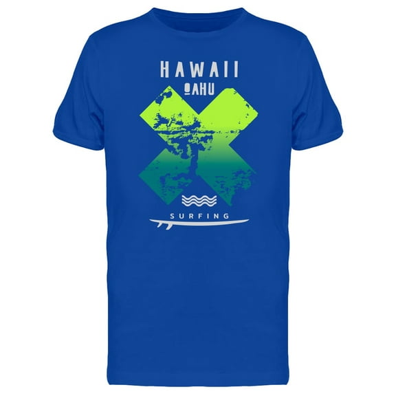Surfing In Hawaii T-Shirt Men -Image by Shutterstock, Male Small