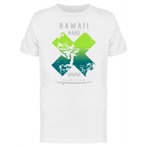 Surfing In Hawaii T-Shirt Men -Image by Shutterstock, Male XX-Large