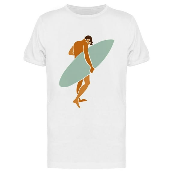 Surfing Male T-Shirt Men -Image by Shutterstock, Male Large