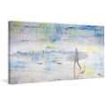 thumbnail image 1 of "Surfing Shadows" Painting Print on Wrapped Canvas, 1 of 7