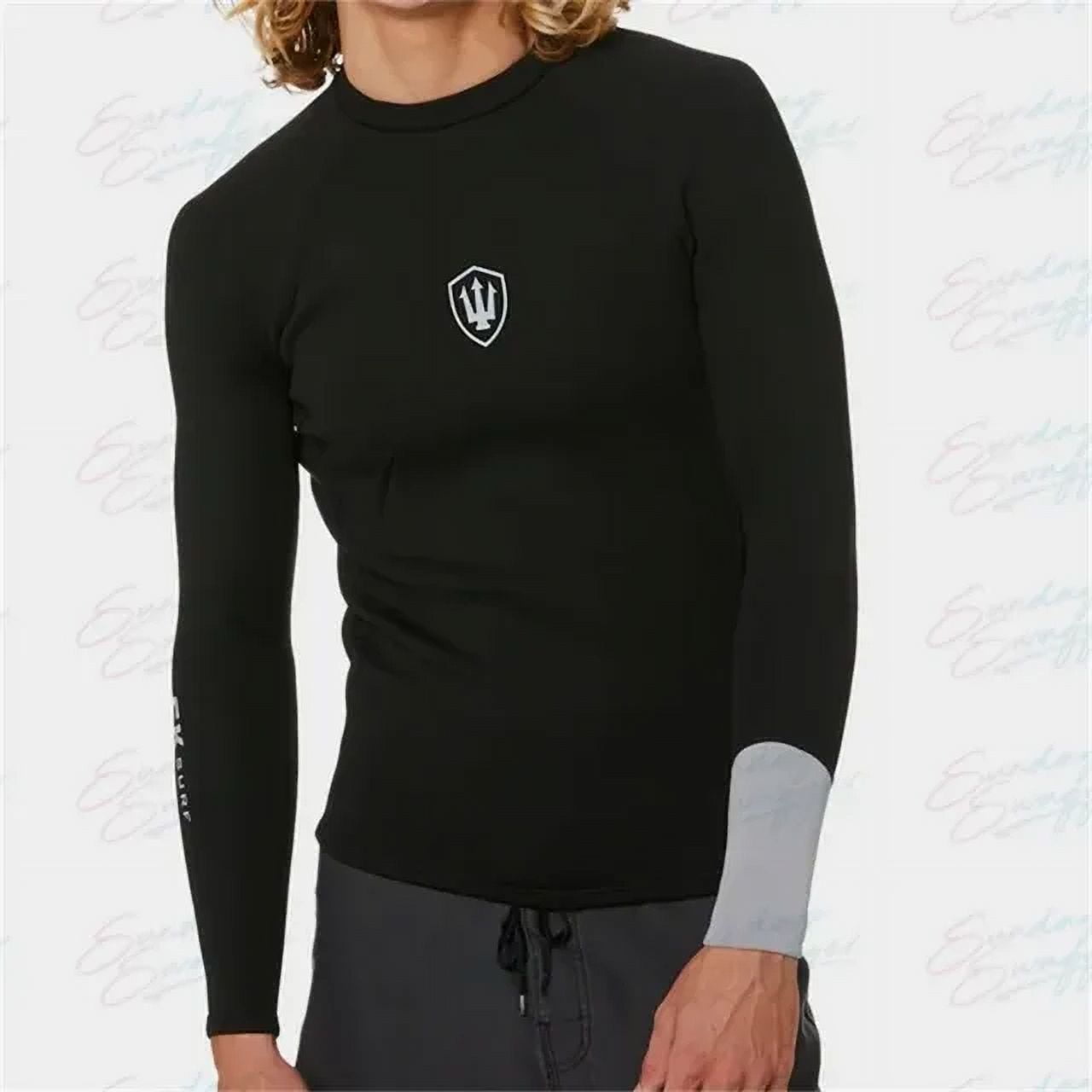 Surfing Swimsuit Men‘s Swim T Shirt Rash Guard Long Sleeves UPF 50 ...