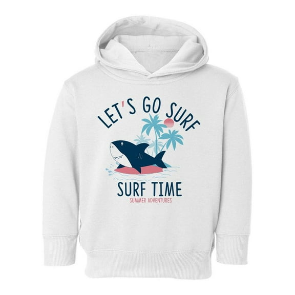Surfing Time Shark Hoodie Toddler -Image by Shutterstock,  5 Toddler