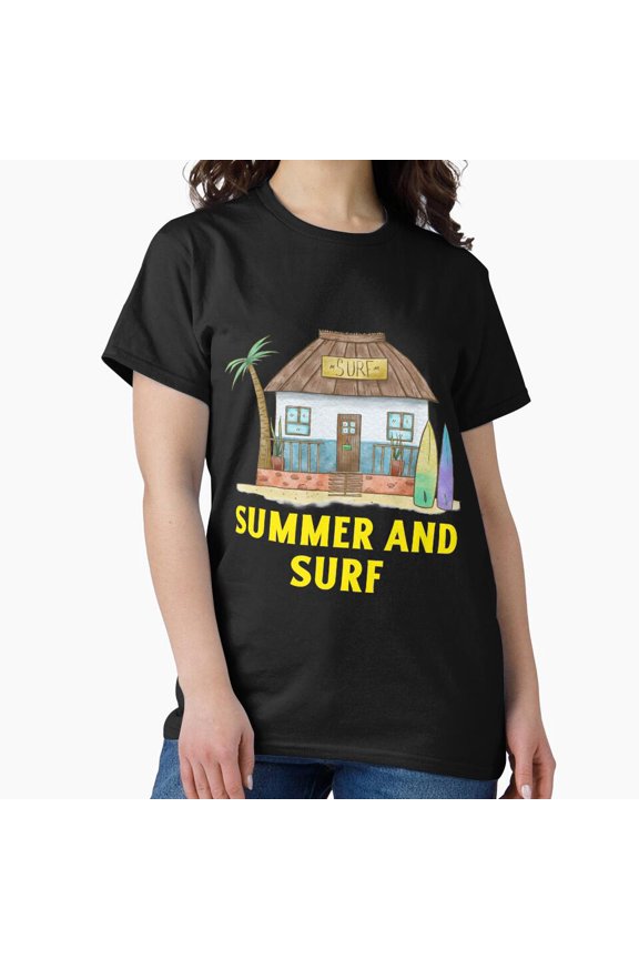 Surfing Time, Summer Time, Its Summer, Summer Camp, Cool Summer G7378, for Unisex – Up to 5XL