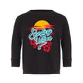 thumbnail image 1 of Surfing Waves And Sunset Long Sleeve Toddler -Image by Shutterstock,  4 Toddler, 1 of 4