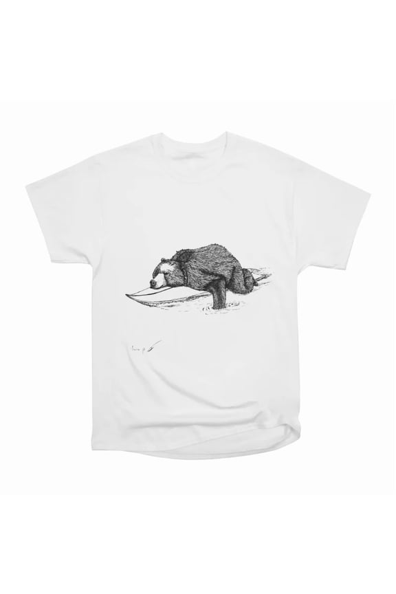 Surfing bear T-Shirt Tee Gift For Him Merch For Her Apparel For Friend