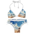 thumbnail image 1 of Surfing in Summer Detachable Sponge Adjustable Strap Bikini Set Two-Pack Swim Suits - Ideal for Beach and Pool Scenes, 1 of 6