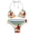 thumbnail image 1 of Surfing in Summer Swimsuit Bikini Set, Detachable Sponge, Adjustable Strap, Two-Pack - Ideal for Beach, Pool, Vacay, 1 of 6