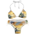 thumbnail image 1 of Surfing in Summer Women's Detachable Sponge Adjustable Strap Bikini Set 2-Pack for Beach and Pool Parties, 1 of 6