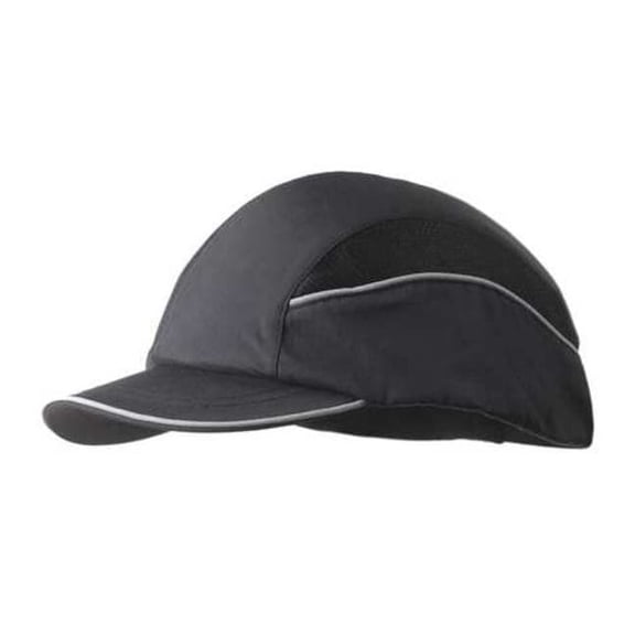 Surflex Bump Cap,Baseball,Hook-and-Loop,Black SCARAP1BLK