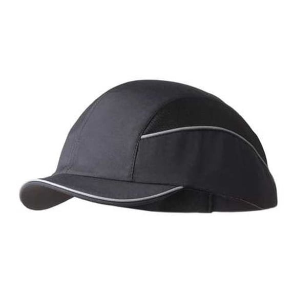 Surflex Bump Cap,Baseball,Hook-and-Loop,Black SCARAP3BLK