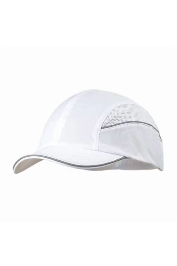 Bump Cap,Baseball,Hook-and-Loop,White SCARAP1WHT