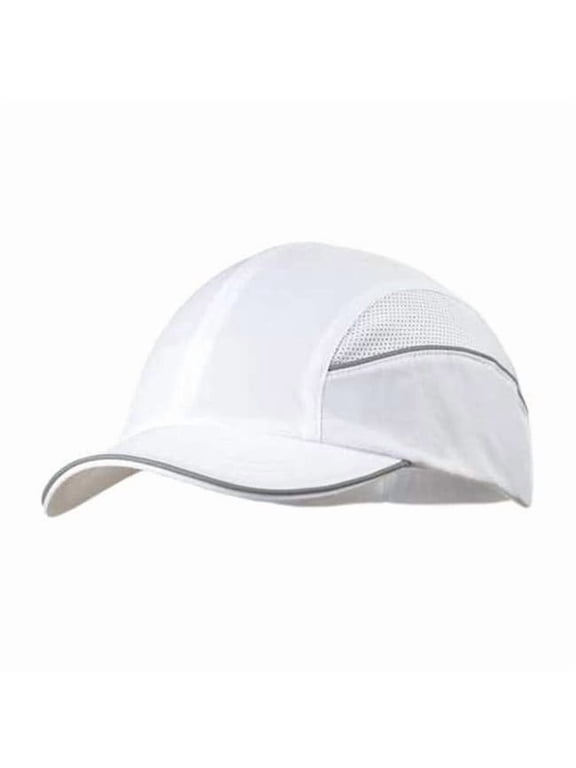 Bump Cap,Baseball,Hook-and-Loop,White SCARAP1WHT
