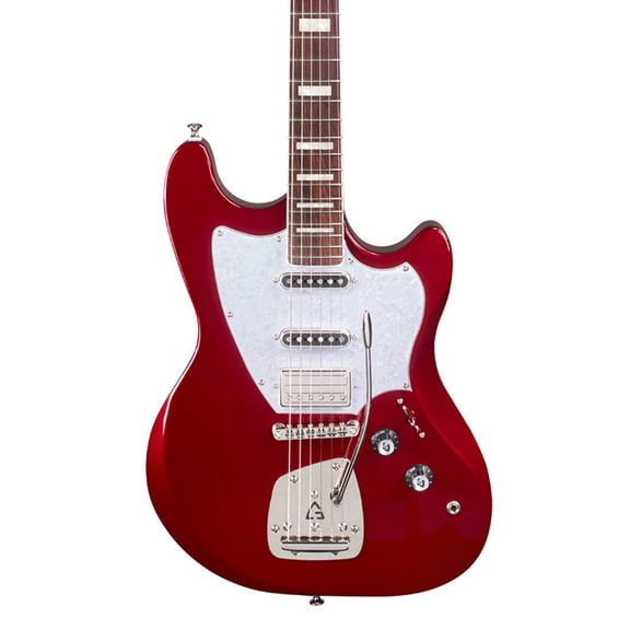 Guild Surfliner Deluxe Electric Guitar (Scarlett Red)