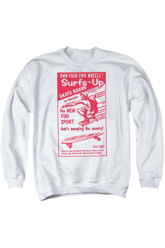 - Surfs Up - Crewneck Sweatshirt - Medium