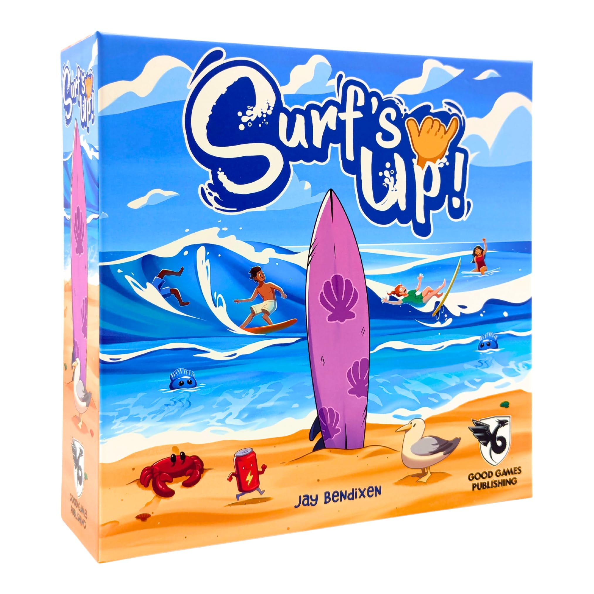 Surfs Up by Good Games Publishing, Strategy Board Game, for 2 to 6