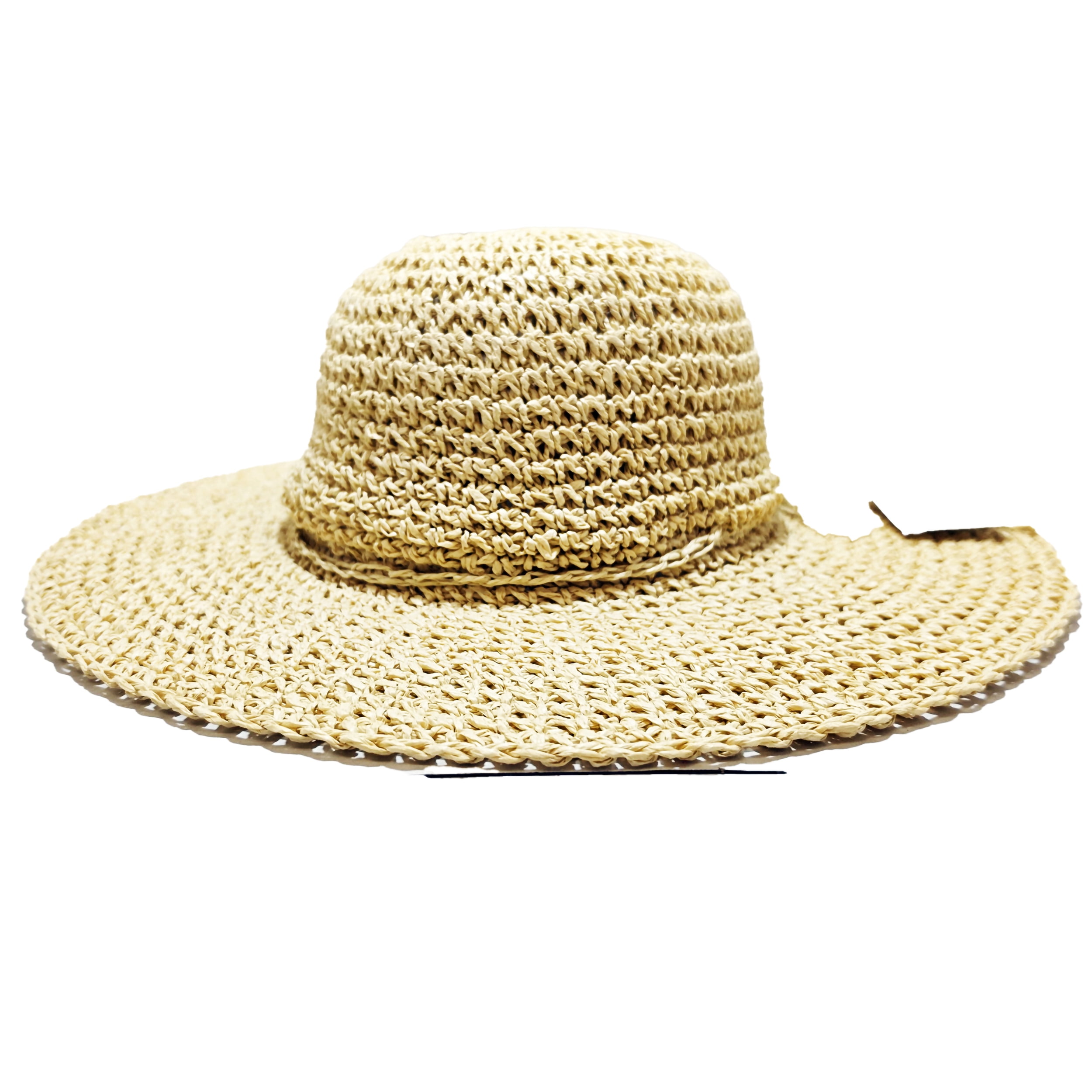 Surfware Hawaiian Wide Brim Sun Protection Straw Hat