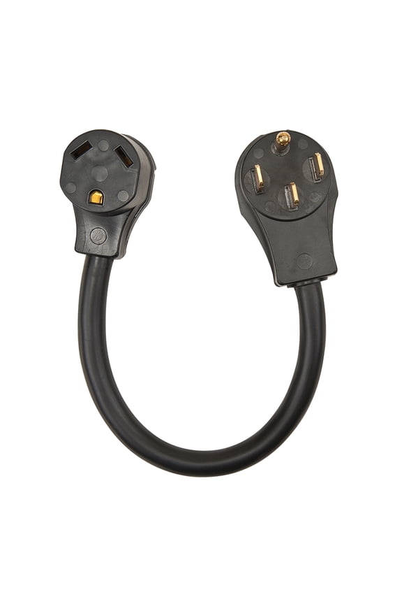 50AM30AF18 Surge Guard RV Power Cord Adapter - 50A Male to 30A Female, 18" 10/3 Cord, 120V