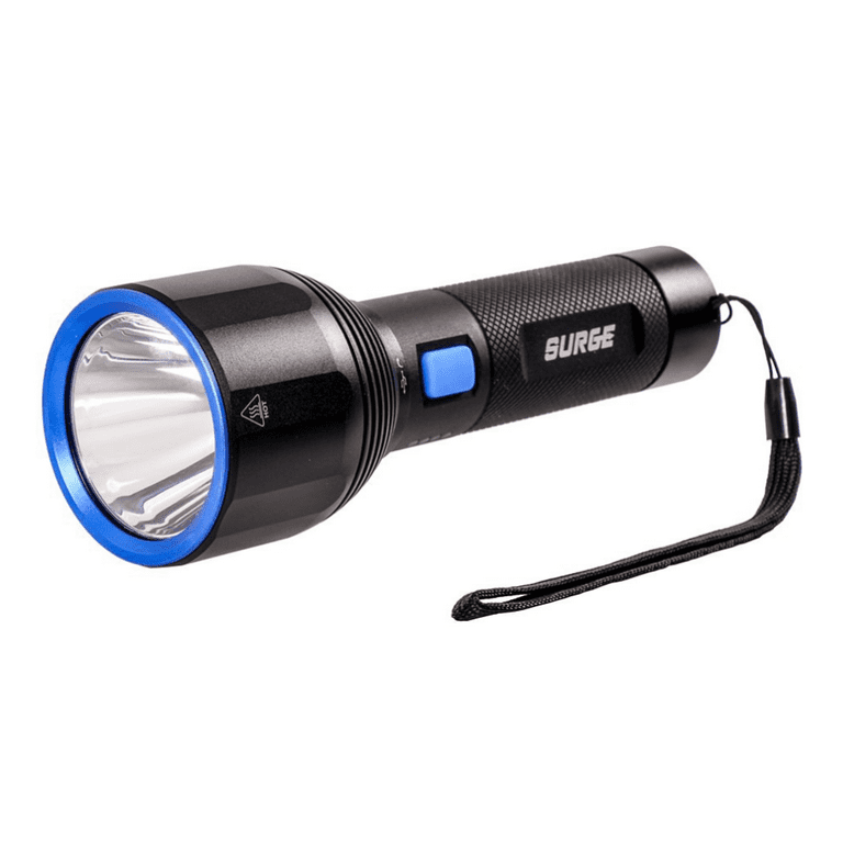 1600 Lumen LED Torch Hurricane emergency lighting,Tactical Flashlight  Rechargeable,Linterna 18650 Flashlight （Black Set）