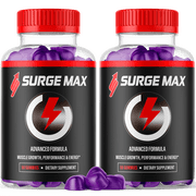 Surge Max Male Performance Gummies Maximum Strength Advanced Supplement for Men 120 Gummies