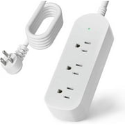 Surge Protector Power Strip, Covozon 3 Outlets 3ft Extension Cord, 1875W, Outdoor Power Strip Weatherproof, Mountable Small Power Strip for Home, Outdoor, Travel.
