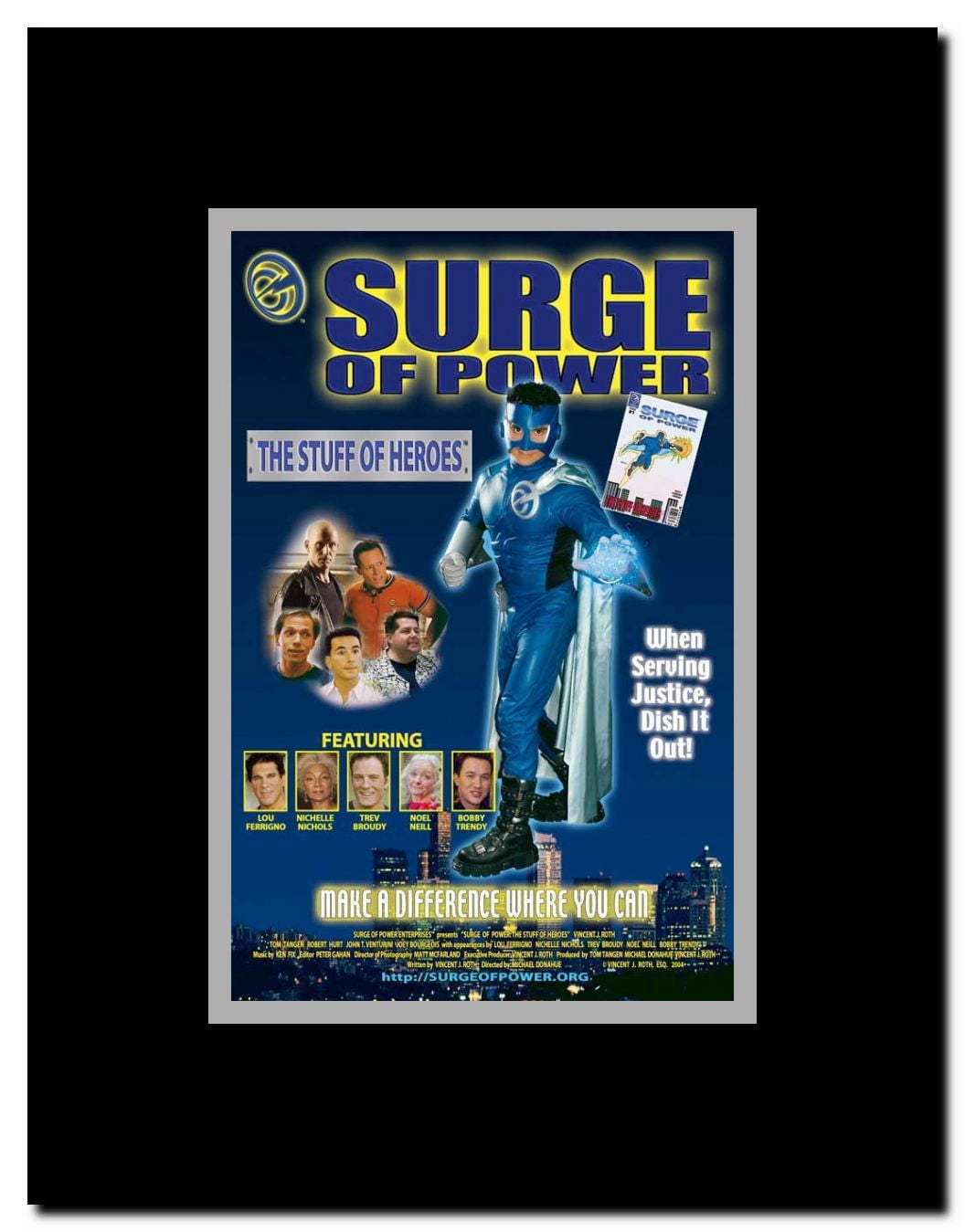 Surge of Power Framed Movie Poster