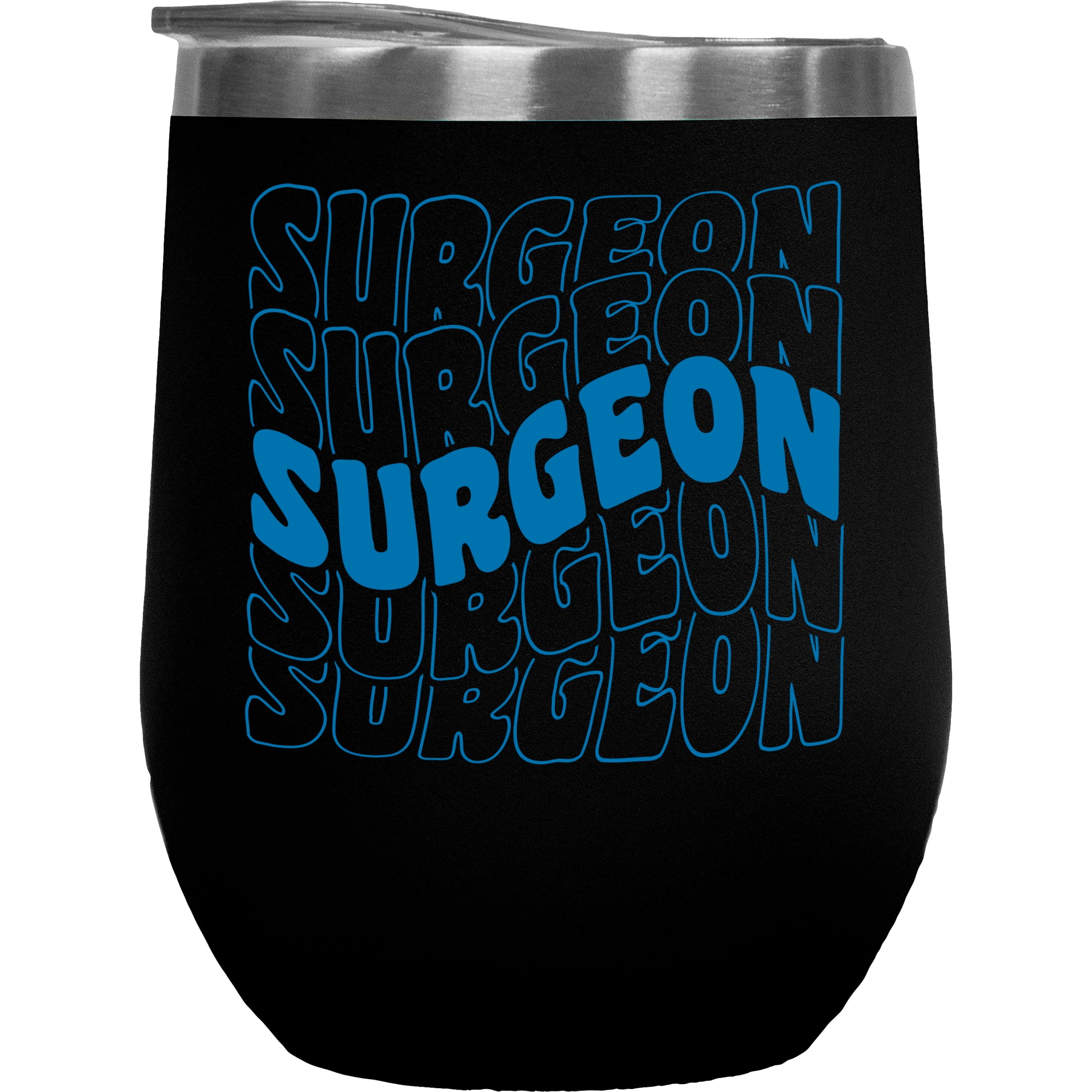 Surgeon, Medical Profession Themed, Groovy Retro Wavy Text Merch Gift ...