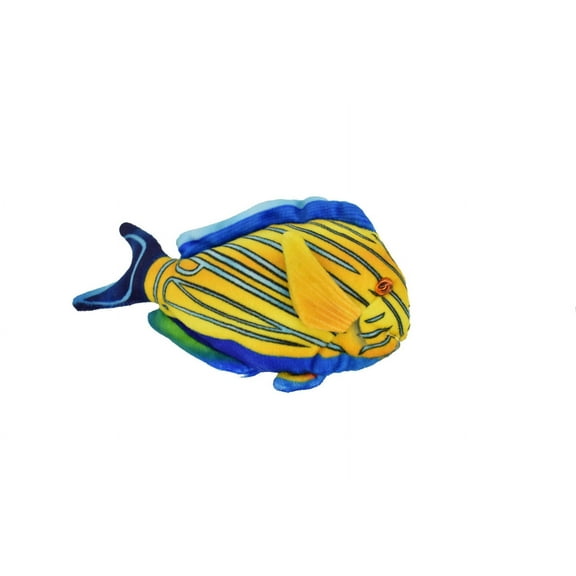 Surgeonfish, Striped, Tropical Fish Magnet, Fish Design, Realistic Figure, Educational, Figure, Lifelike, Model, Figurine, Replica, Gift, 5 1/2" CWG33 BB3