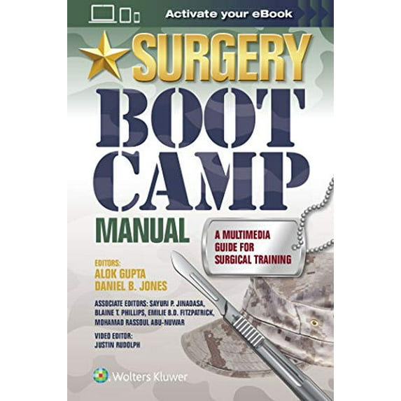 Pre-Owned Surgery Boot Camp Manual: A Multimedia Guide for Surgical Training (Paperback) 1496383443 9781496383440