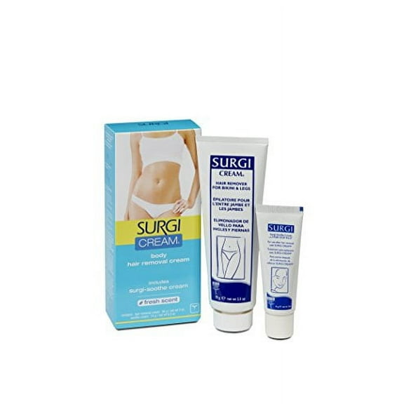 Surgi-Cream Body Hair Removal Cream, Fresh Scent 2 oz (Pack of 3)