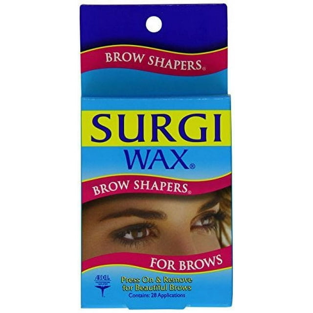 SurgiWax Brow Shapers For Brows, 28 Strips by Surgiwax