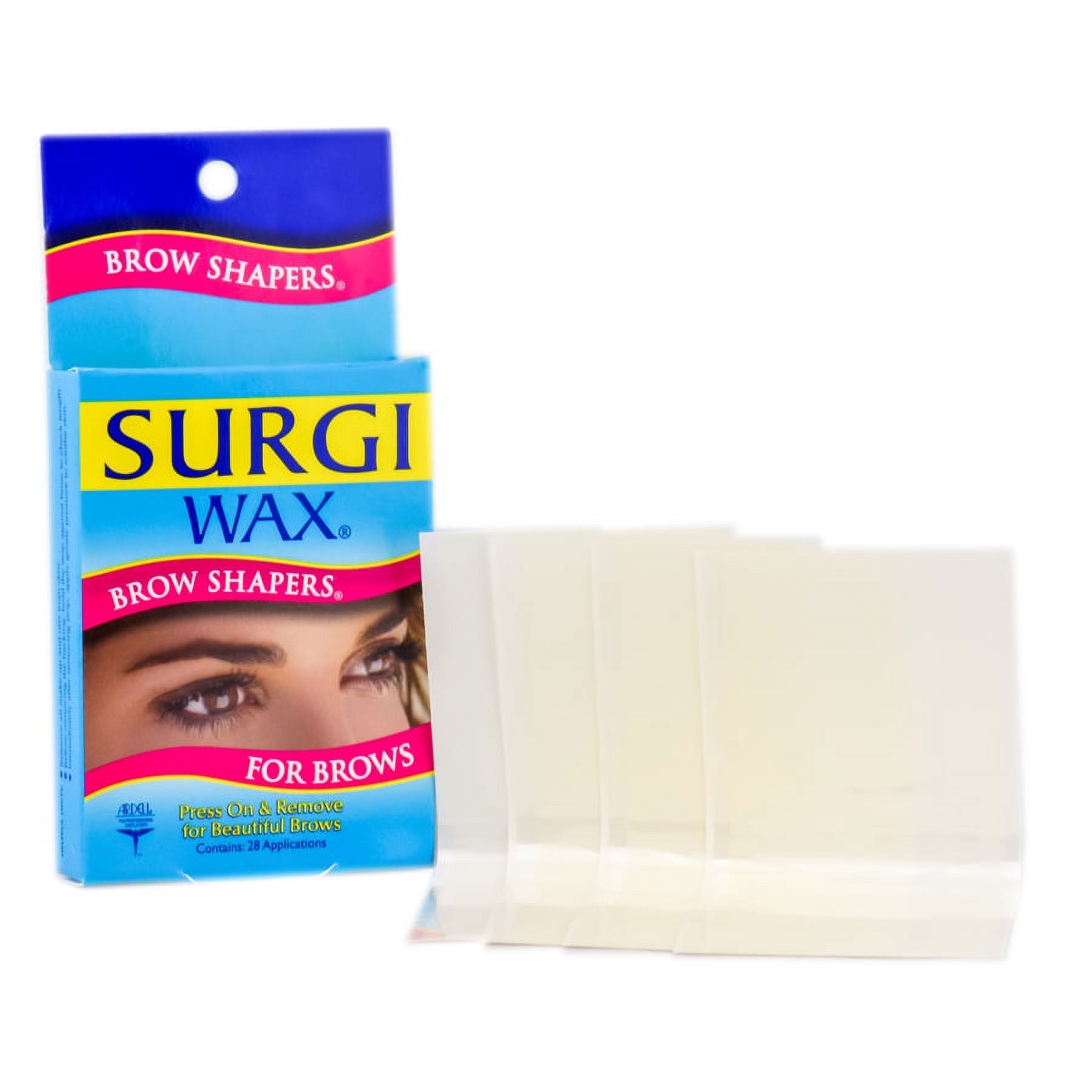 Surgi Wax Brow Shapers Pack of 1 with Sleek Comb