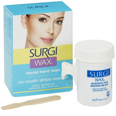 Surgi [Wax] Facial Hard Wax 1 Oz,Pack of 6