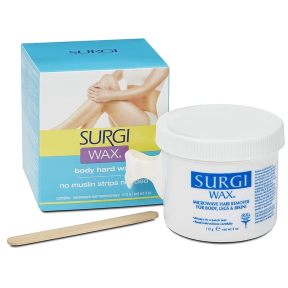 Surgi wax Hair Remover for Bikini, Body and Legs, 4 Oz