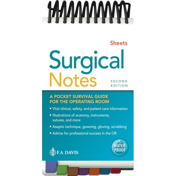 Surgical Notes: A Pocket Survival Guide for the Operating Room, (Paperback)