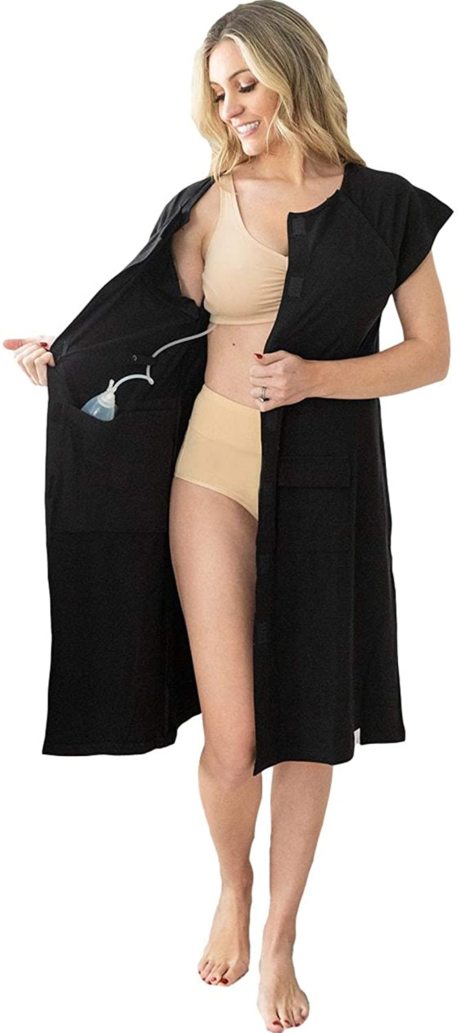 surgical-recovery-patient-hospital-gown-with-internal-pockets-for-post