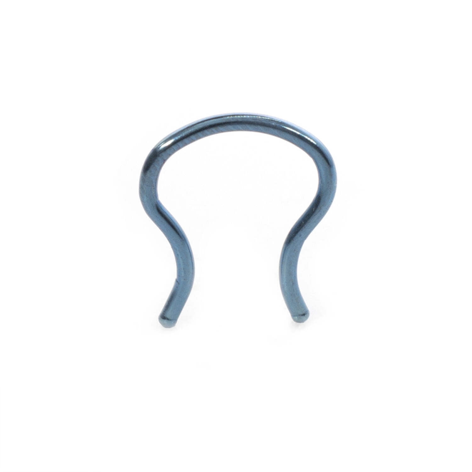 U-Shaped Septum Retainer Ring - 316L Surgical Steel, 16G Or 14G, 5/16" Or 3/8" Diameter